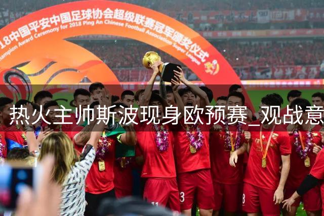 热火主帅斯波现身欧预赛 观战意塞大战并与队员合影